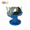 Ductile Iron GGG50 Saddle Clamp with flange branch